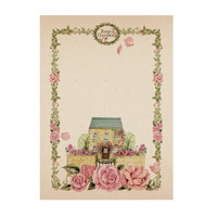 #シール堂 ポストカード ヘブンリーガーデン  薔薇の庭 bp-pc-10056