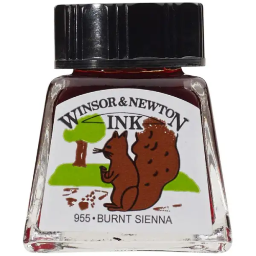#G-Too Winsor＆Newton ドローイング インク 14ml  ﾊﾞ-ﾝﾄｼｪﾝ　19501074