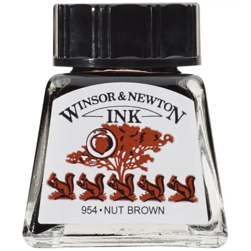 #G-Too Winsor＆Newton ドローイング インク 14ml  ﾅｯﾂﾌﾞﾗｳﾝ　19501441