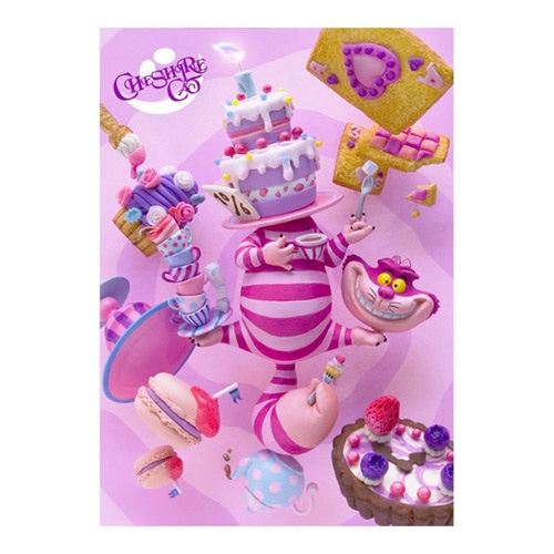 #ダイゴー 3Dポストカード (D)3Dポストカード チェシャ猫のティーパーティ