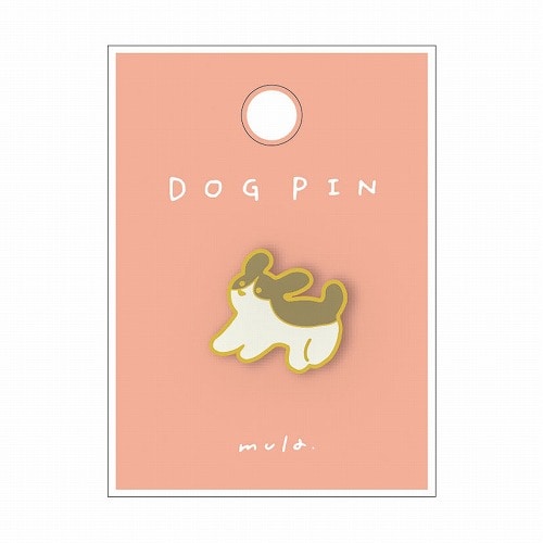 #RYURYU 身辺雑貨 mula･ピンバッジ  ごきげん MUPB08