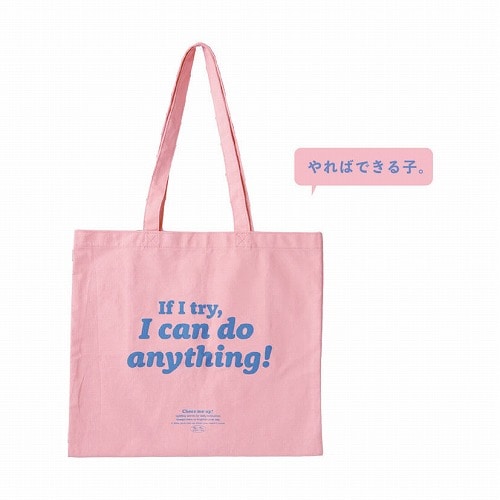 #RYURYU 身辺雑貨 チアミーアップトートバッグ  ライトピンク CMPT01