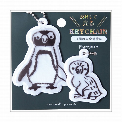 #RYURYU 身辺雑貨 アニマルパレードキーホルダー  ペンギン NKH110