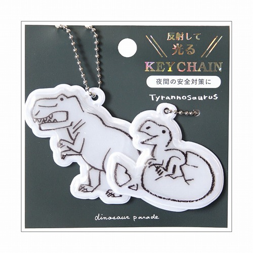 #RYURYU 身辺雑貨 アニマルパレードキーホルダー  ティラノサウルス NKH116
