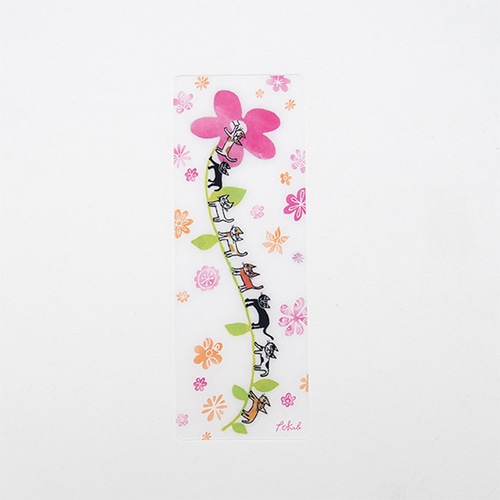 #コンサイス 読書関連小物 ブックマーカー･みんなでおでかけ  ムラサキ 615347