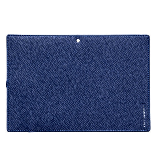 #コンサイス 収納用品 スキミングブロックパスポートカバー 皮革調 ブルー TPC005-03