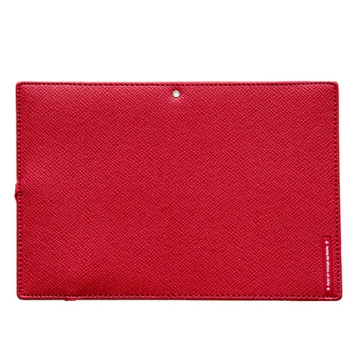 #コンサイス 収納用品 スキミングブロックパスポートカバー 皮革調 レッド TPC005-04