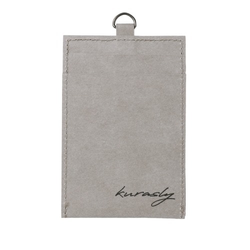 #包む 身辺雑貨 パスケース  グレー TA030