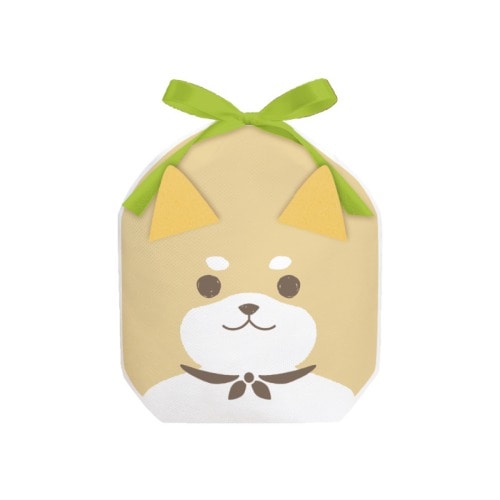#包む 梱包用品 巾着･ギフトバッグ  柴犬 TD047