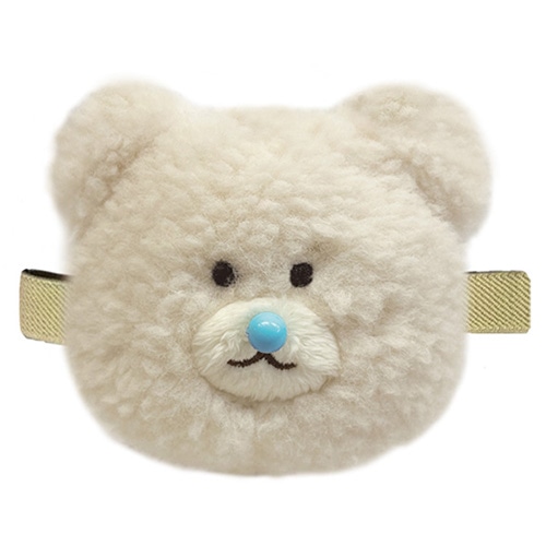 #グリーティングライフ 筆記関連小物 ぬいペンバンド A6～A5サイズ対応 クマ ECZ-50