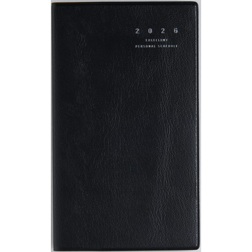 #高橋書店（国内販売のみ） 手帳 2026年 4月始まり ウィークリー ティーズビュー インデックス 2 ブラック No.652