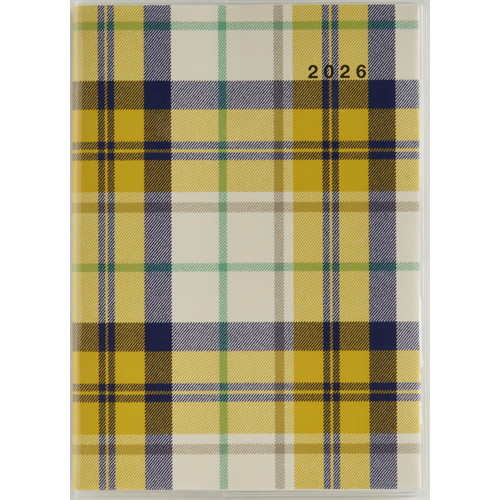 #高橋書店（国内販売のみ） 手帳 2026年 4月始まり B6 マンスリー クレール チェック No.681