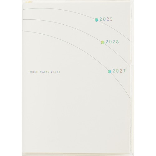 #高橋書店（国内販売のみ） 手帳 27年度版 A6 3年日記ポケット No.5 （27年度版 1月始まり）