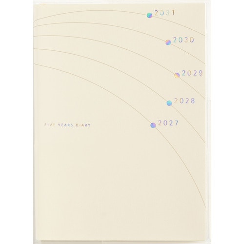 #高橋書店（国内販売のみ） 手帳 27年度版 A6 5年日記ポケット No.6 （27年度版 1月始まり）