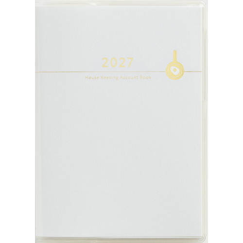 #高橋書店（国内販売のみ） 家計簿 27年度版 A6 プチ家計簿 ホワイト No.33 （27年度版 1月始まり）