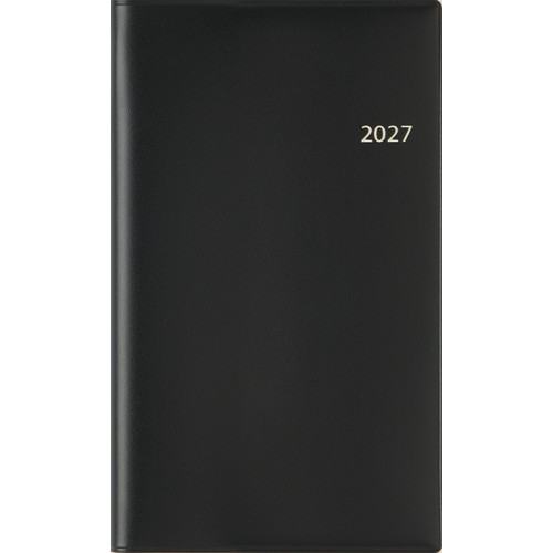 #高橋書店（国内販売のみ） 手帳 27年度版 ウィークリー ニューダイアリー アルファ 11 黒 No.105 （2026年 12月始まり）