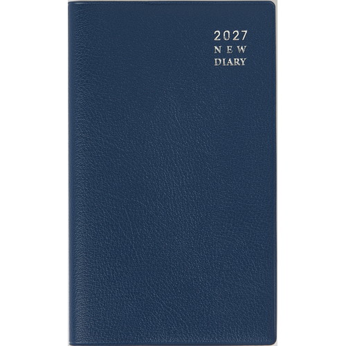 #高橋書店（国内販売のみ） 手帳 27年度版 ウィークリー ニューダイアリー アルファ 7 コバルトブルー No.110 （2026年 12月始まり）