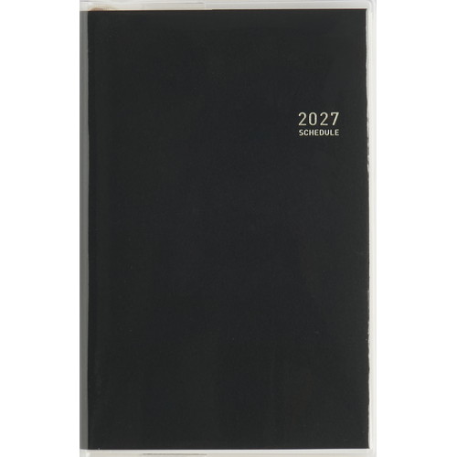 #高橋書店（国内販売のみ） 手帳 27年度版 ウィークリー ビジネス手帳 小型版 8 黒 No.147 （2026年 12月始まり）