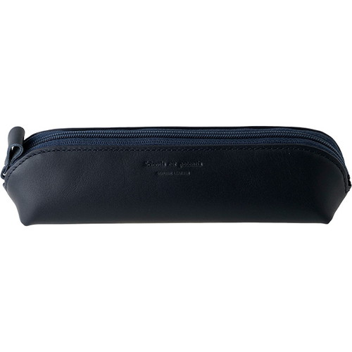 #スリップオン 収納用品 ノワールラウンドペンケース  NV NSL-2702-NV