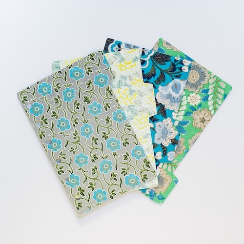 #尚雅堂 手帳関連小物 友禅インデックス Mini6 GARDEN 54023