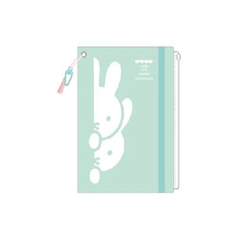 #BSS(国内販売のみ） ファイリング用品 クリアホルダー バンド付･A4 B EB511B