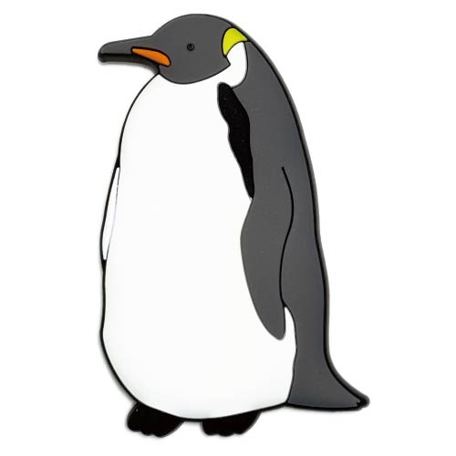 #ワールド商事 生活雑貨 アクアチックラバーマグネット  エンペラーペンギン 152420
