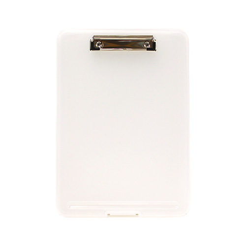 #KDT Japan ファイリング用品 クリップボード A4・収納付 クリア 120883