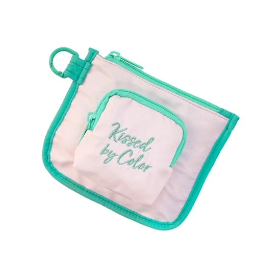 #KDT Japan 身辺雑貨 KBC ダブルポケットポーチ  グリーン 120907