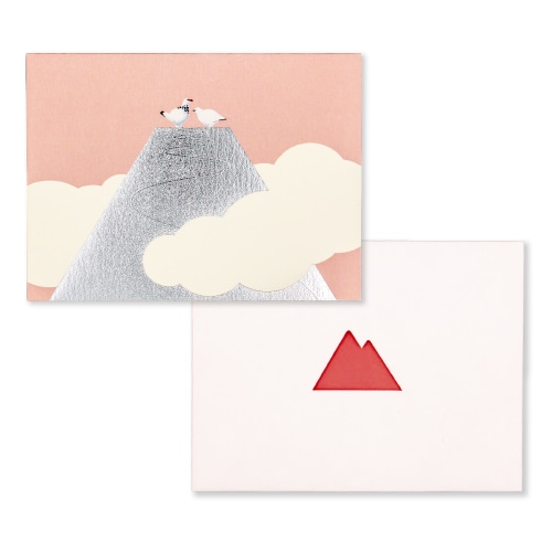 #KITERA レター メッセージカード･Yamasanka  雷鳥 R0322502