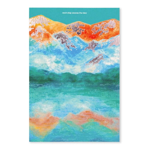 #KITERA レター ポストカード･Yamasanka  No.02･湖 R0352502