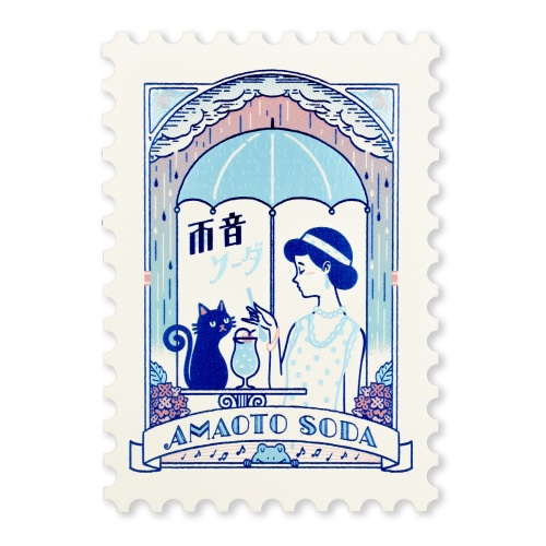 #KITERA レター ポストカード･オビワン  雨音ソーダ R0372502