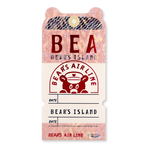 #KITERA シール ステッカー･オビワン  BEAR'S TICKET R0382508