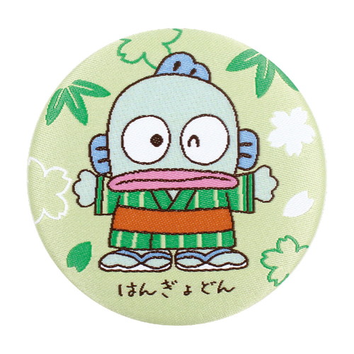#ティーズファクトリー(国内販売のみ） 事務小物 サンリオキャラクターズ･織刺繍缶マグネット　  ハンギョドン SR-5546933HD