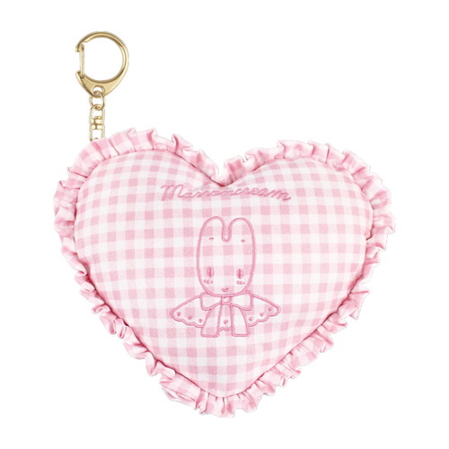 #ティーズファクトリー(国内販売のみ） 身辺雑貨 サンリオキャラクターズ･ハートクッションポーチ　  マロンクリーム SR-5544498MC