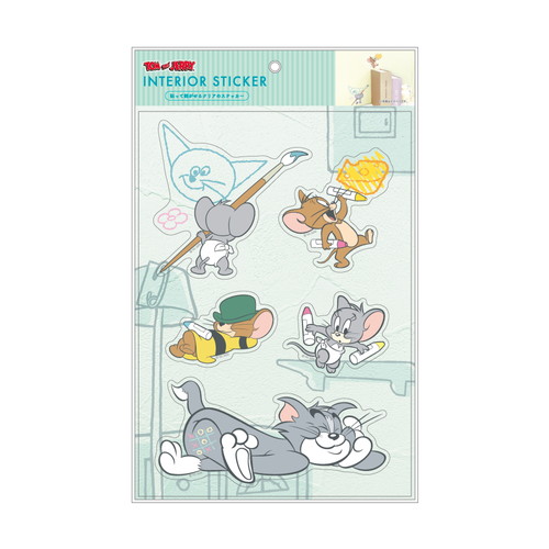 #ティーズファクトリー(国内販売のみ） シール トムとジェリーインテリアステッカー　  らくがき TJ-5545460RA