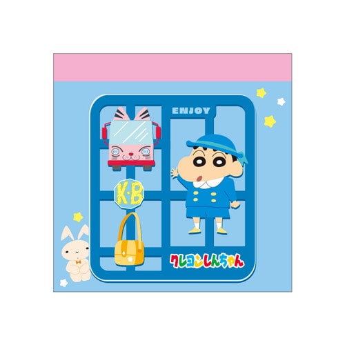 #ティーズファクトリー(国内販売のみ） メモ帳 クレヨンしんちゃんスクエアミニメモ　  幼稚園 KS-5562121YO