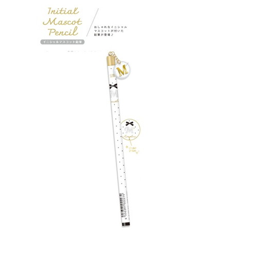 #クーリア  イニシャルマスコット鉛筆(2B・丸)  M 02227