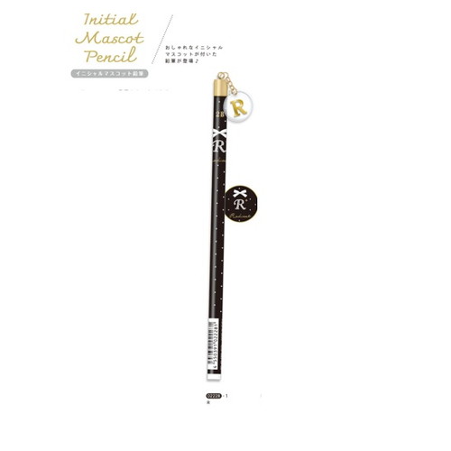 #クーリア  イニシャルマスコット鉛筆(2B・丸)  R 02228