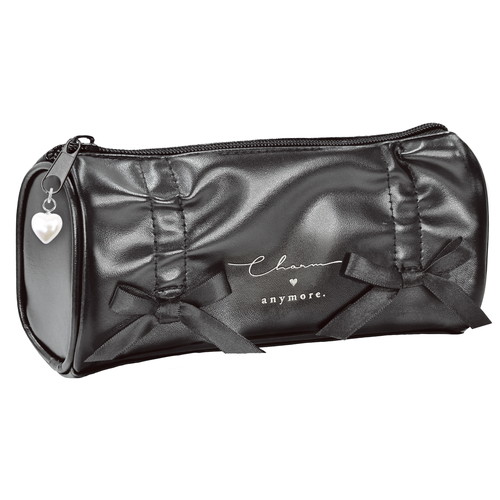 #クーリア 収納用品 ブラックペンポーチ  チャーム･ブラック 03243