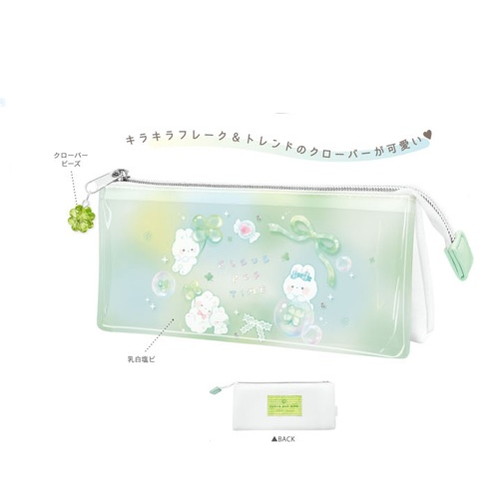 #クーリア ペンポーチ クラウドポップタイムＳＴペンポーチ　  クローバー 04226