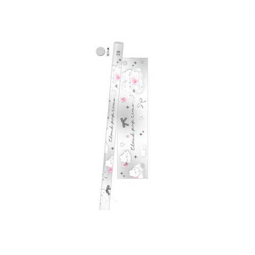 #クーリア エンピツ クラウドポップタイムＳＴ鉛筆（２Ｂ・丸）　  モノクロ 04243