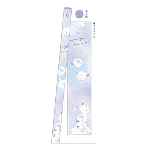 #クーリア 鉛筆 シマエナガ鉛筆 2B･丸 エナガタワー･トゥインクルA 04420