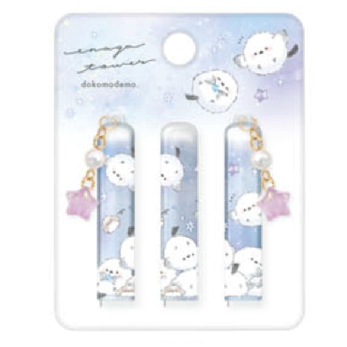 #クーリア 筆記関連小物 シマエナガチャーム付鉛筆キャップ　  エナガタワー･トゥインクル 04424