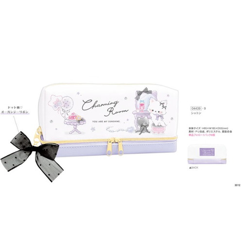 #クーリア  チャーミングルームSTペンポーチ  シャトン 04439