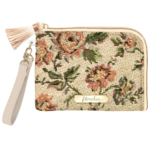 #クーリア 身辺雑貨 フロルシック・デイリーポーチ　  ベージュ 09201