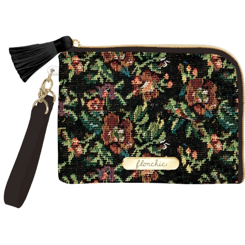 #クーリア 身辺雑貨 フロルシック・デイリーポーチ　  ブラック 09202