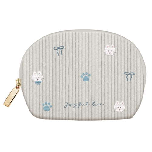 #クーリア 身辺雑貨 ジョイフルビット・ティッシュポーチ　  ねこ 09235