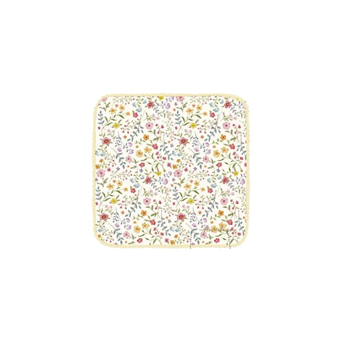 #クーリア  フロールクレール・タオルハンカチ  アイボリー 09540