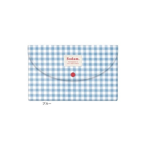 #クーリア  ソダム・フラットポーチ  ブルー 09615