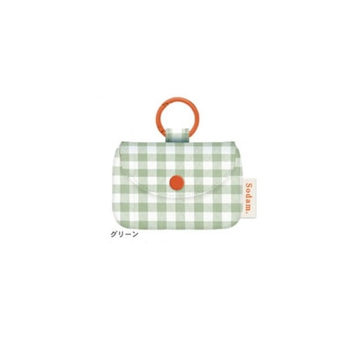 #クーリア  ソダム・ミニポーチ  グリーン 09621